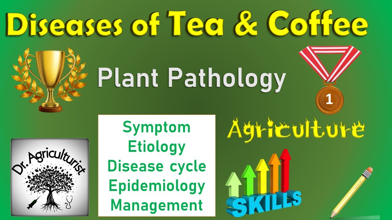 L 22 | Diseases of Tea and Coffee | Blister blight and Rust | चाय और कॉफी की बीमारी