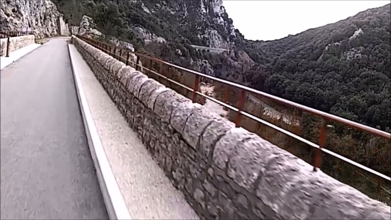 Haute Vallée de l'Hérault en vélo le 29 janvier 2020