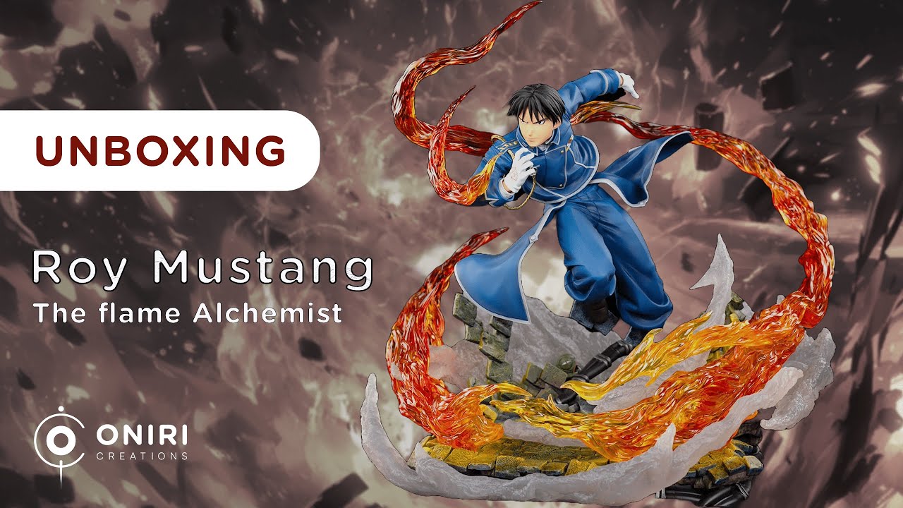 UNBOXING Roy Mustang Statue - Oniri Creations