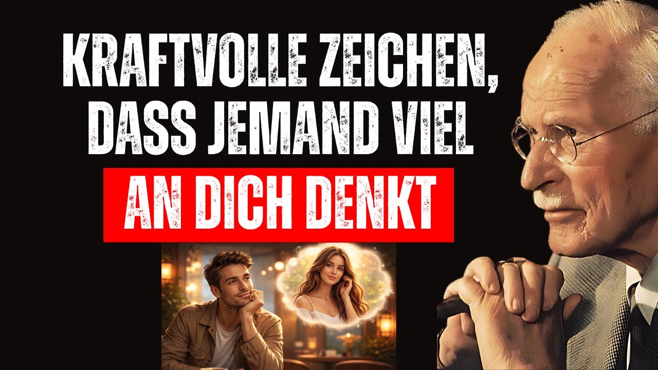 Kraftvolle Zeichen, dass jemand oft an dich denkt - Gib niemals auf | Carl Jung