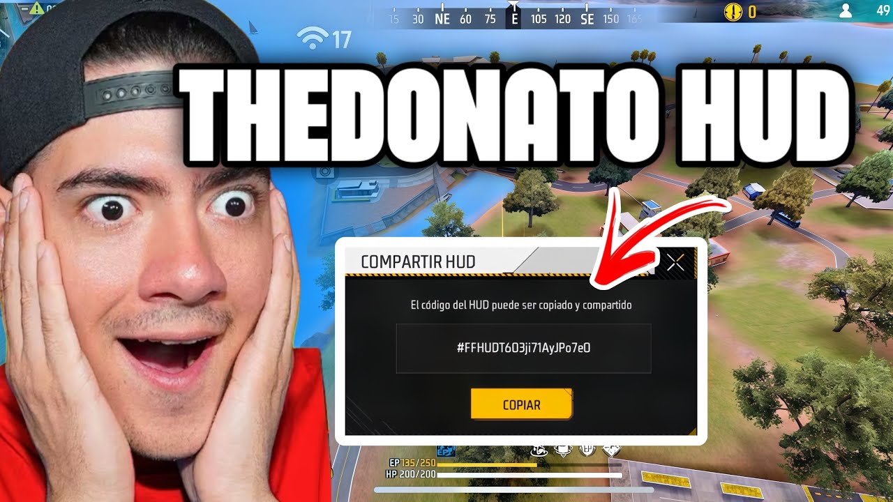 HUD DE THEDONATO FREE FIRE NUEVA ACTUALIZACIÓN 2025