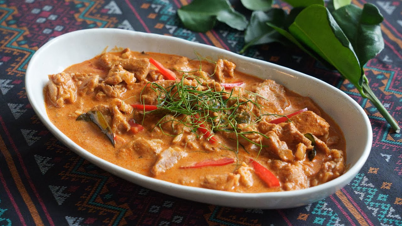 Panang Curry Recipe  พะแนงหมู - Hot Thai Kitchen