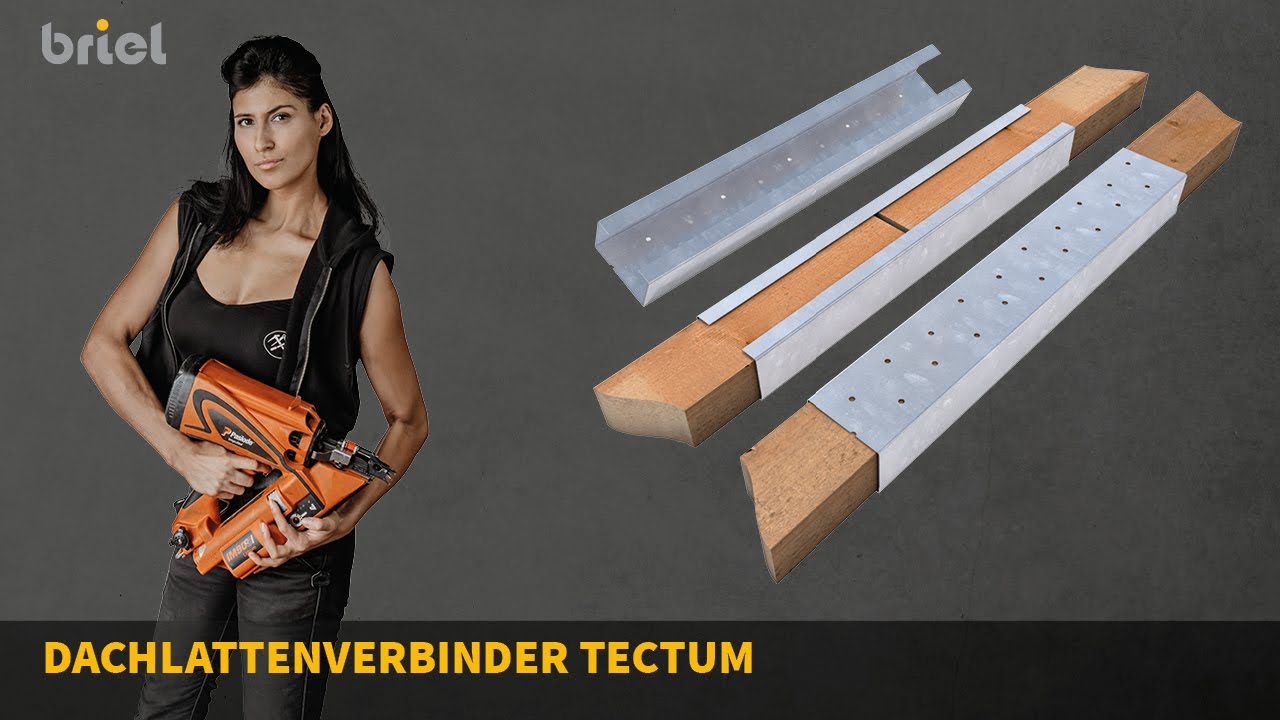 Dachlatten anbringen mit Tectum Dachlattenverbinder - so geht es schneller, sicherer und sauberer