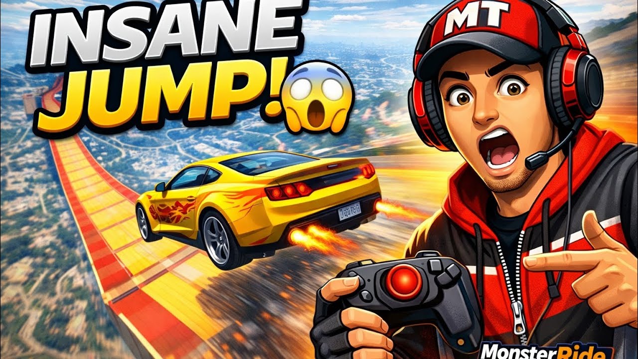 HULK Mega Ramp Stunt in GTA 😱🔥 new video mega ramp