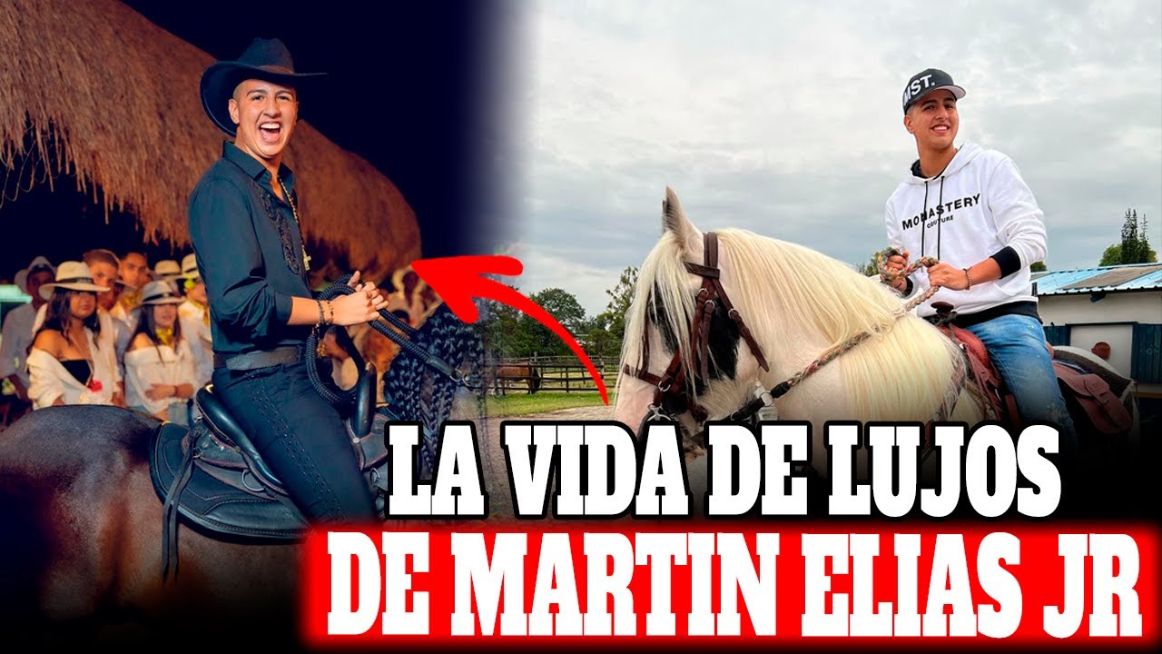 La LUJOSA VIDA de MARTIN ELIAS JR - como NUNCA te la contaron