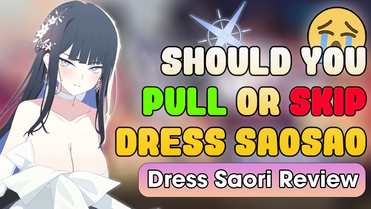 Should You Pull or Skip Dress Saori? | A Blue Archive Global Student Review [Timestamps Included]
