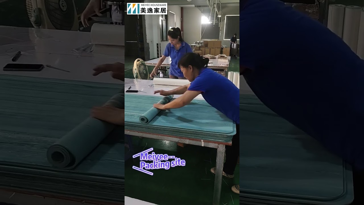 Yoga mat factory，production workshop