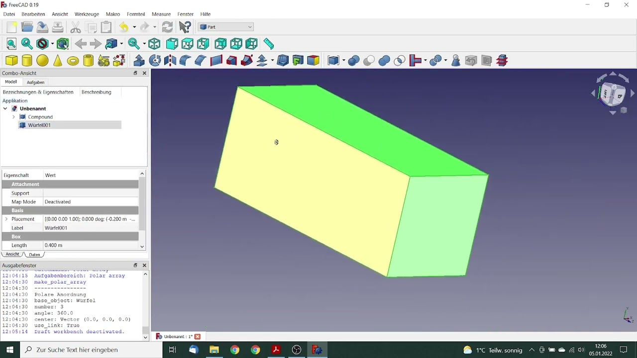 Урок по FreeCAD CFDOF №7: Ветряная турбина