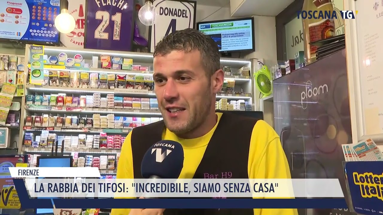 2025-10-23 FIRENZE - LA RABBIA DEI TIFOSI,  INCREDIBILE, SIAMO SENZA CASA