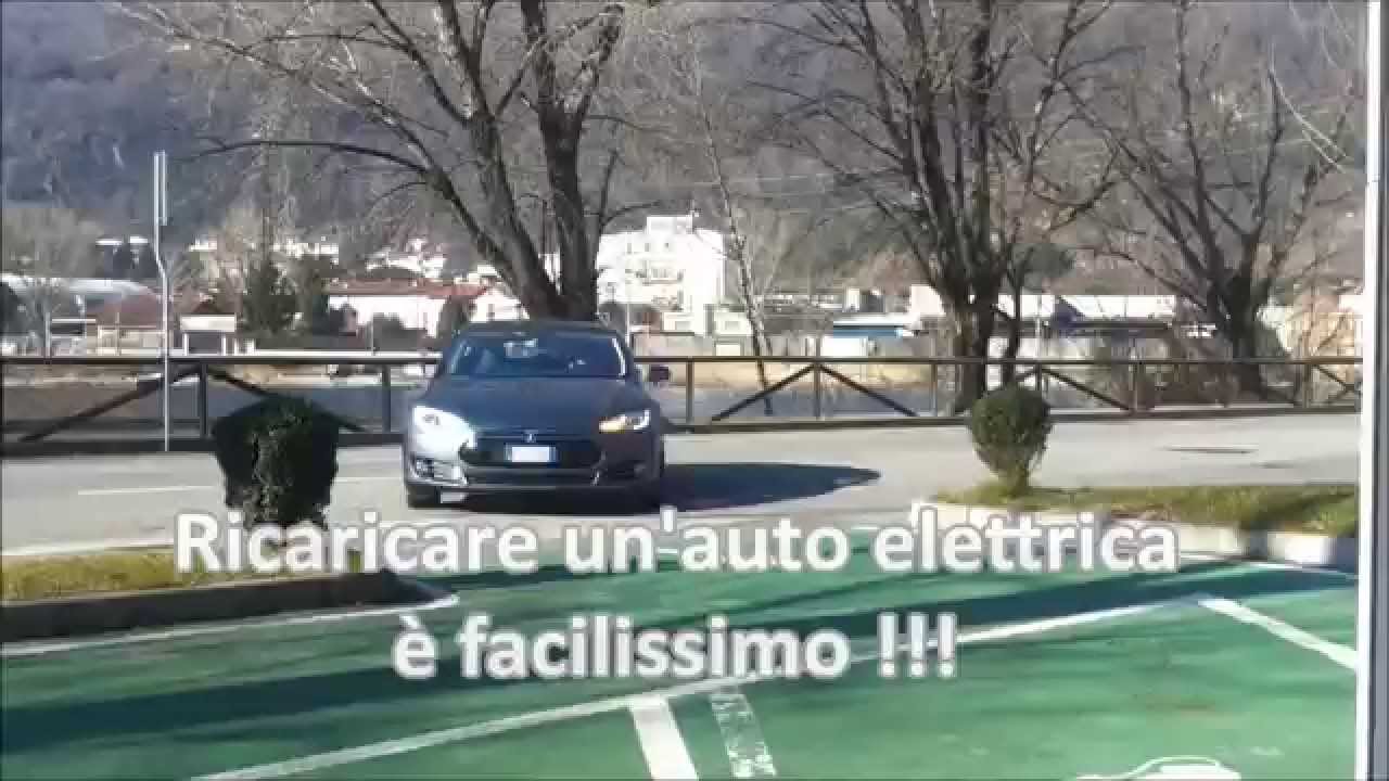 RICARICA AUTO ELETTRICA DA COLONNINA PUBBLICA CON TESSERA RFID