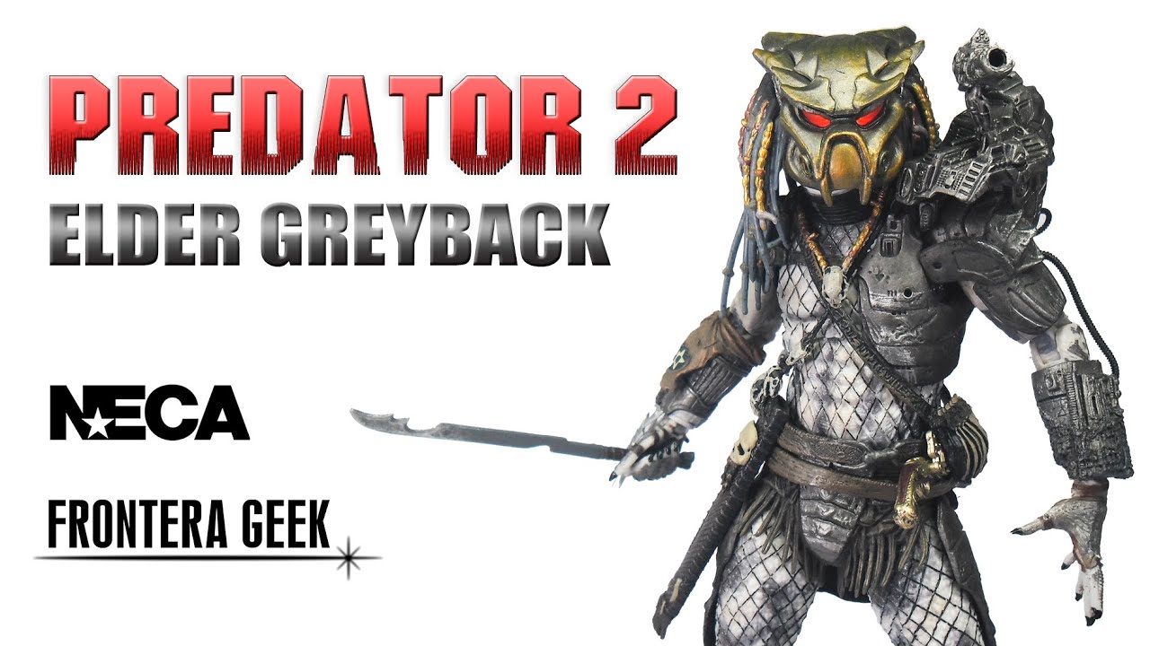 NECA Ultimate ELDER Predator GREYBACK | Lost Clan [PARTE 10] | Review en Español | Unboxing