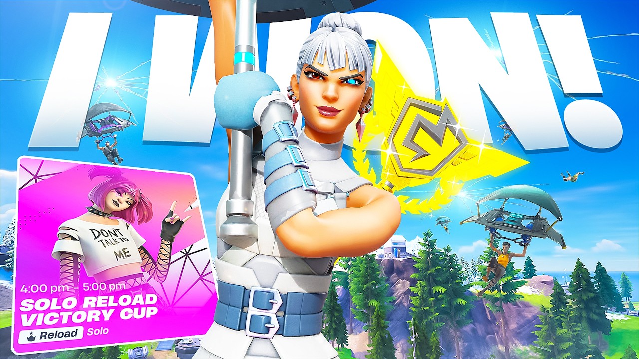 Я выиграл Solo Reload Victory Cash Cup...