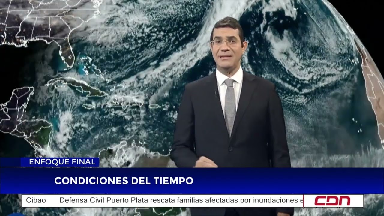 Persisten lluvias fuertes e inundaciones por frente frío y vaguada en República Dominicana