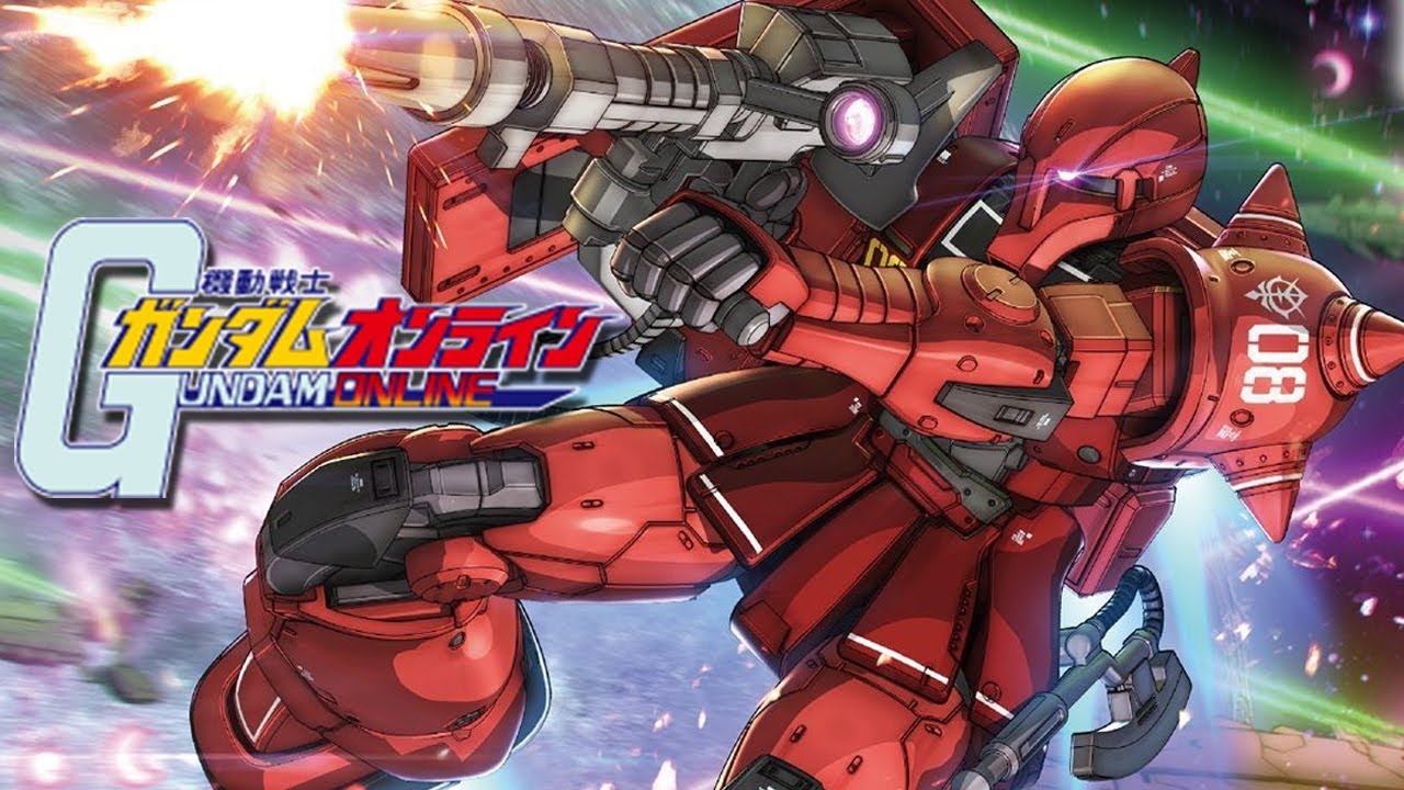 Gundam Online - The Origin Char Zaku I - 52vs52 PvP Short Gameplay