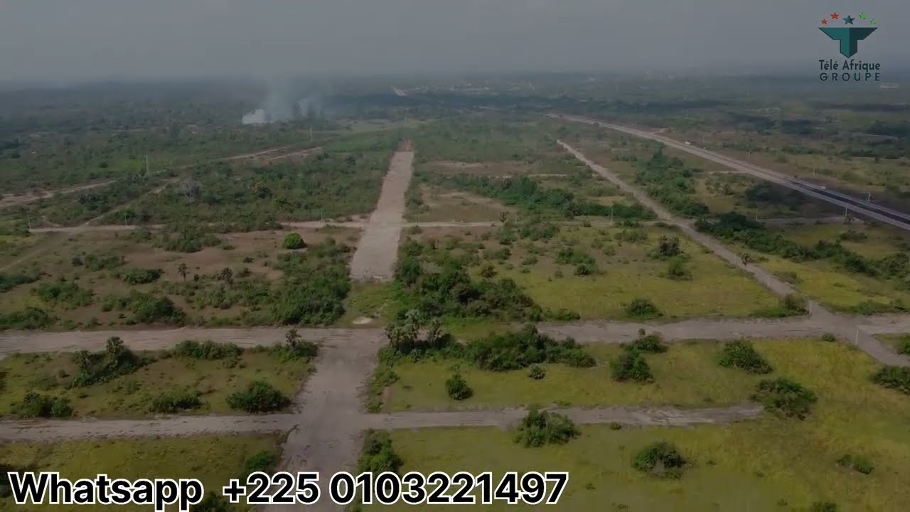À partir de 125 mille , réserver votre  terrains à Toumodi et Agboville
