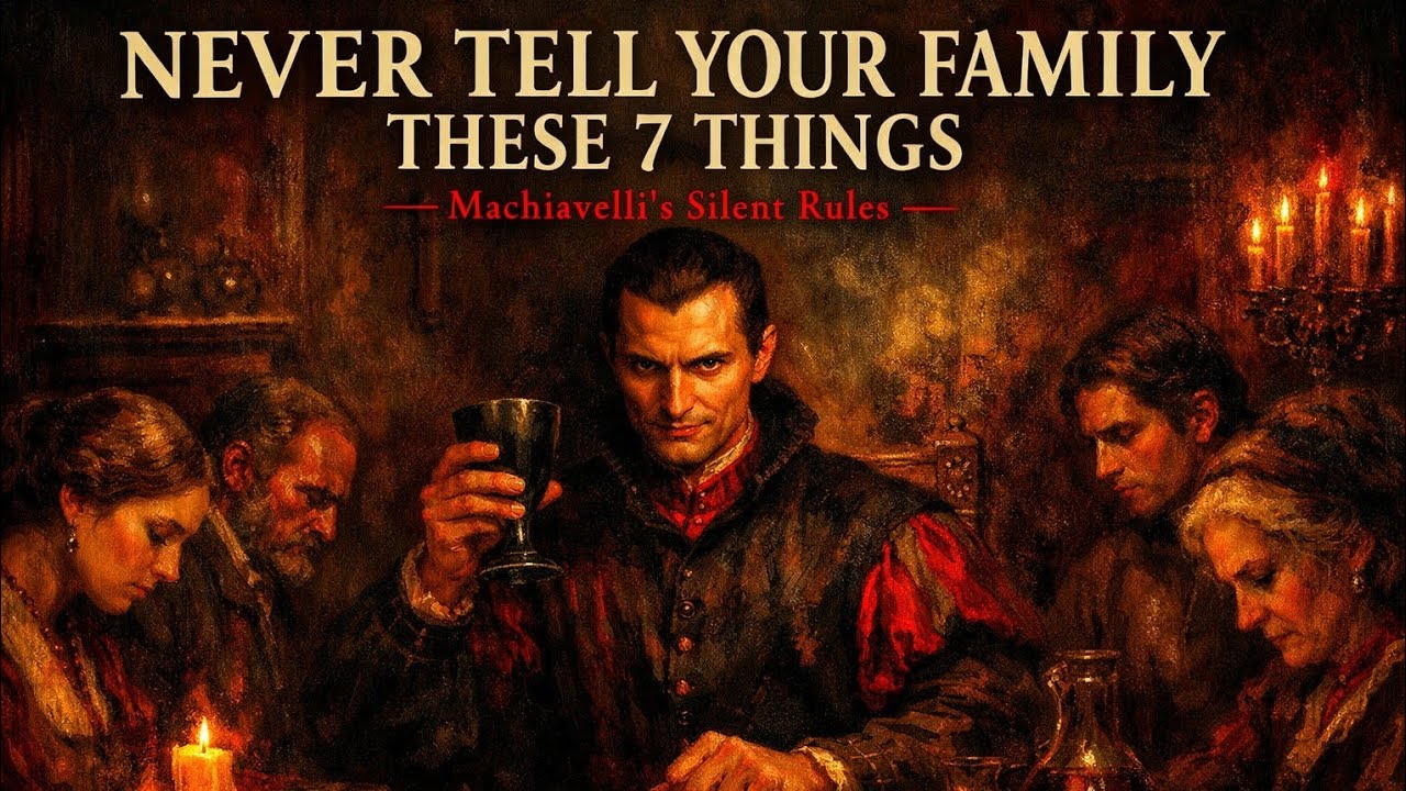 Never Tell Your Family These 7 Things | Machiavelli’s Dark Psychology Rules