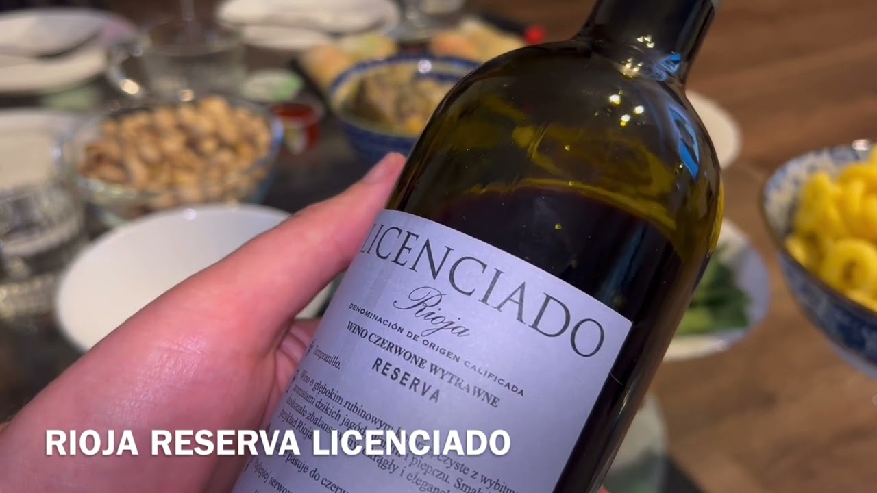 Pijemy hiszpańskie wino RIOJA RESERVA LICENCIADO #359