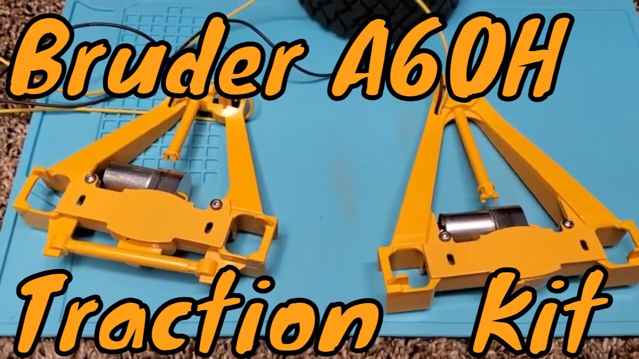 Bruder A60H RC Conversion - Traction Kit Build/Overview Part 1