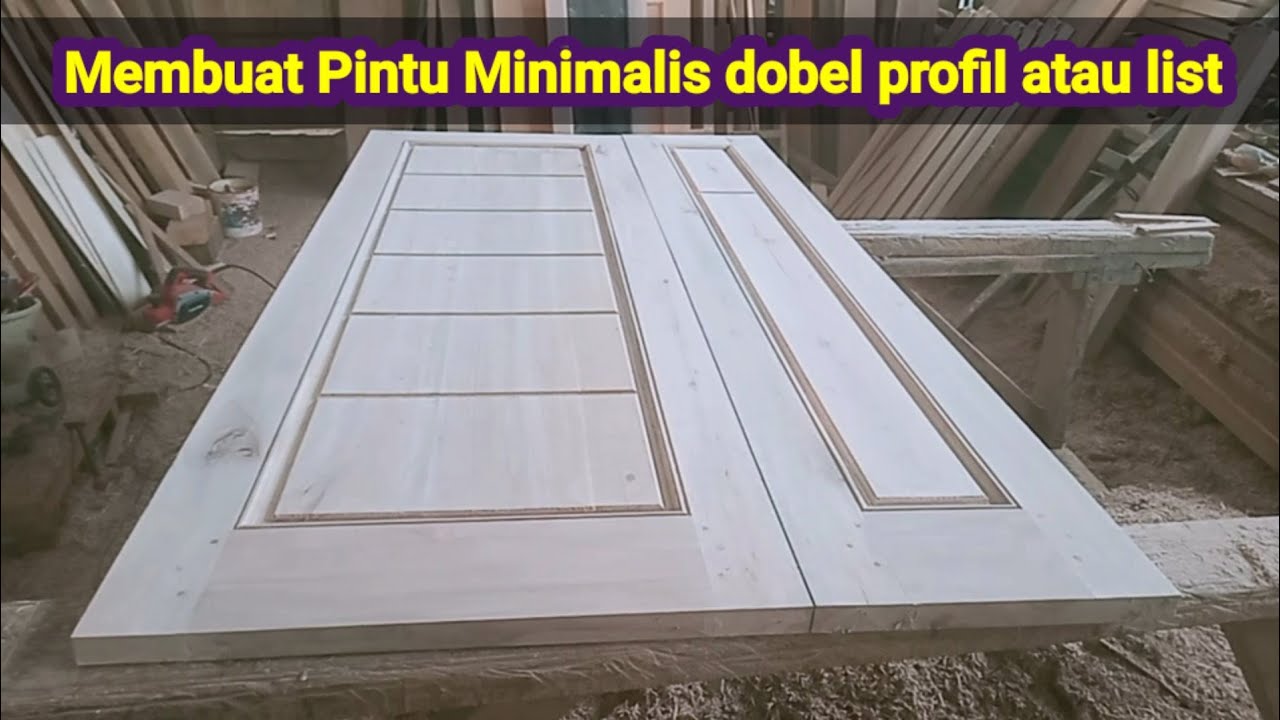 Inspirasi Pintu Depan Minimalis: Dua Pintu Besar & Kecil