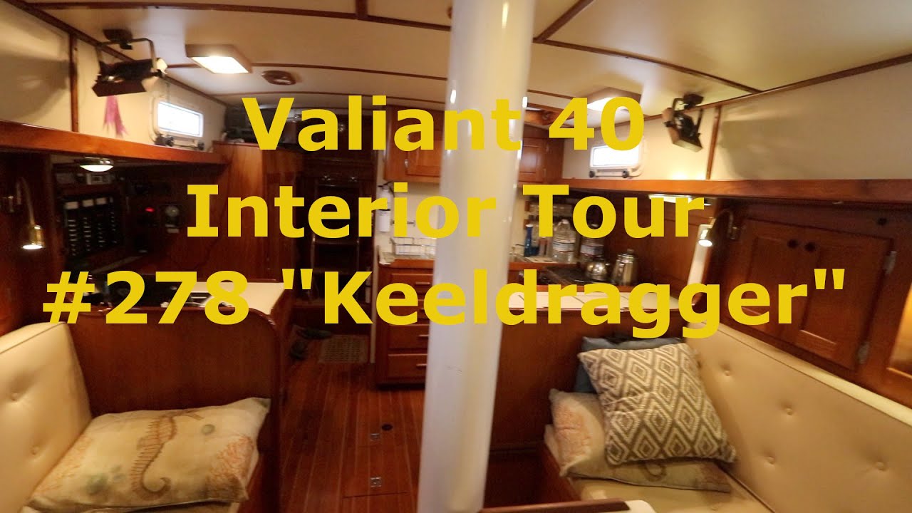 Обзор интерьера парусной лодки Valiant 40 — Keeldragger