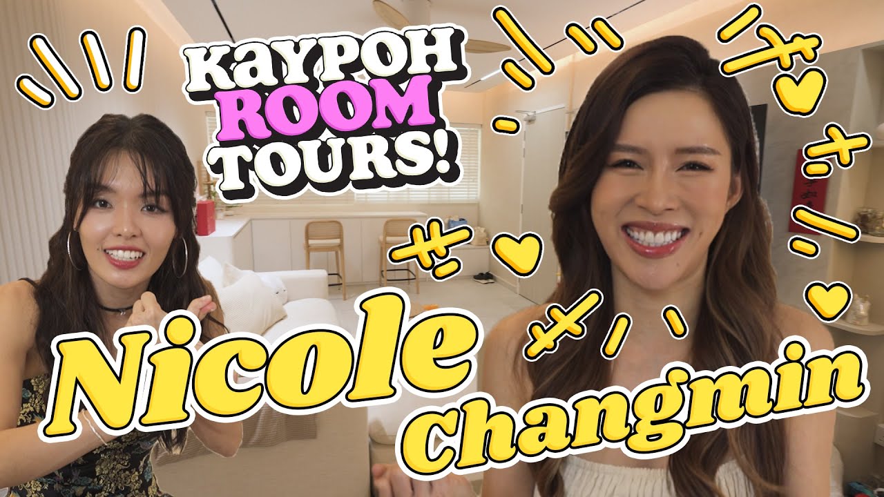 Nicole Changmin - The Organised Queen! | KAYPOH ROOM TOURS EP15