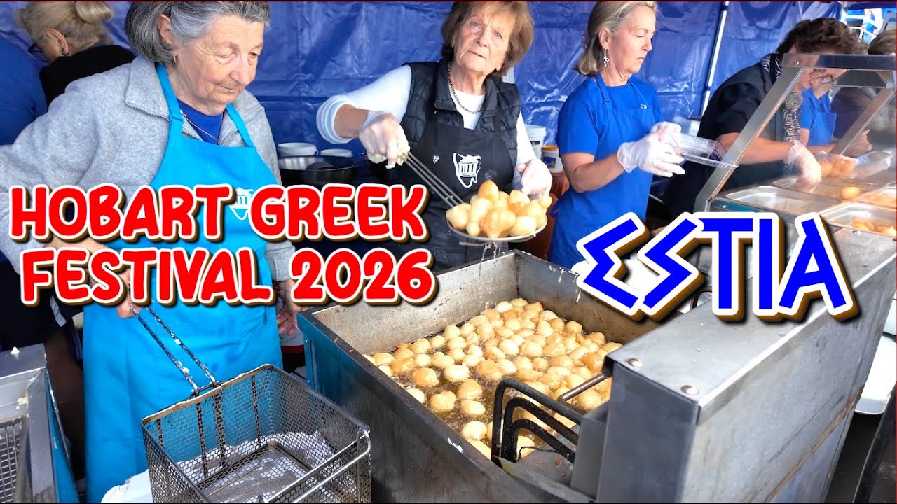 ESTIA Hobart Greek Festival 2026 🇬🇷 | Greek Food, Music & Dance