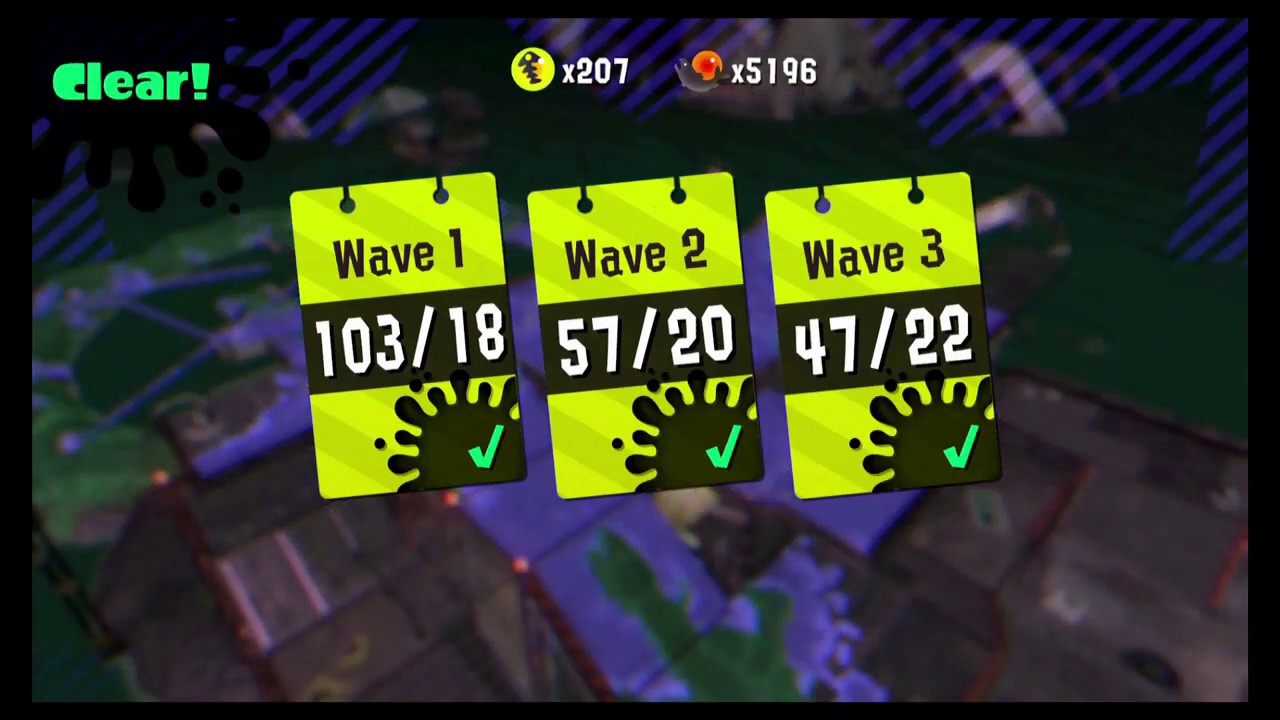 サーモンラン- 207個 / Salmon Run - 207 eggs