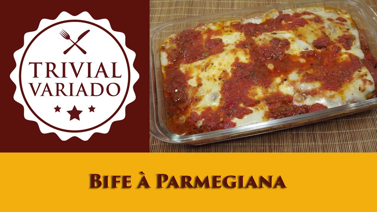 Bife à Parmegiana - Trivial Variado - Receita 0548