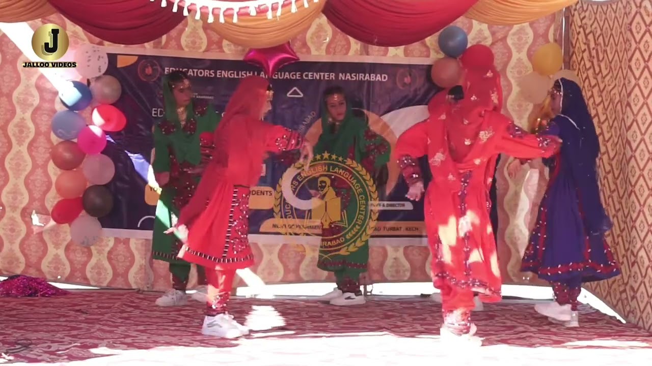 Balochi 2chapi | Du Chapi | Junge Junge Mani Deh A | Hameed Sharif | Female Students EELCNASIRABAD