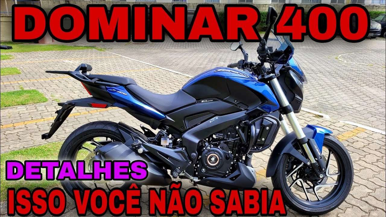 Dominar 400/detalhes que ninguém te contou - Motocar Oficial 