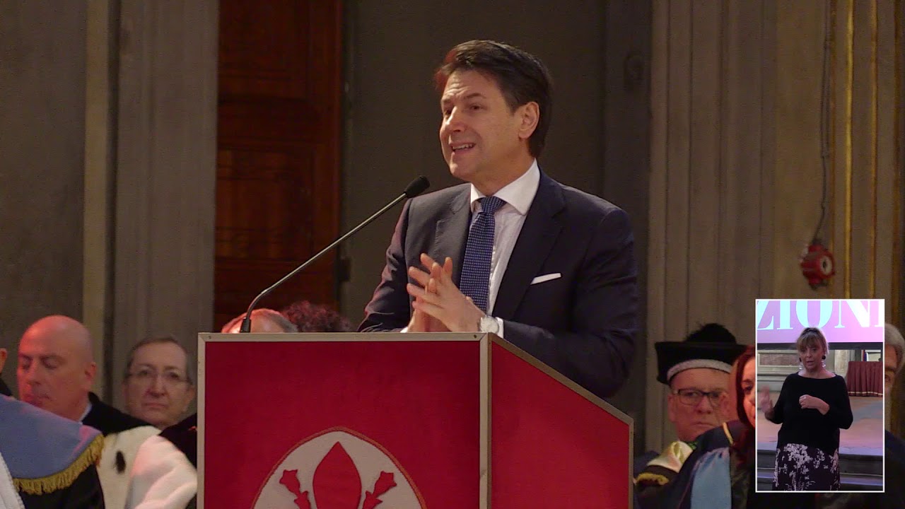 Inaugurazione Anno Accademico 2019-2020 - Giuseppe Conte