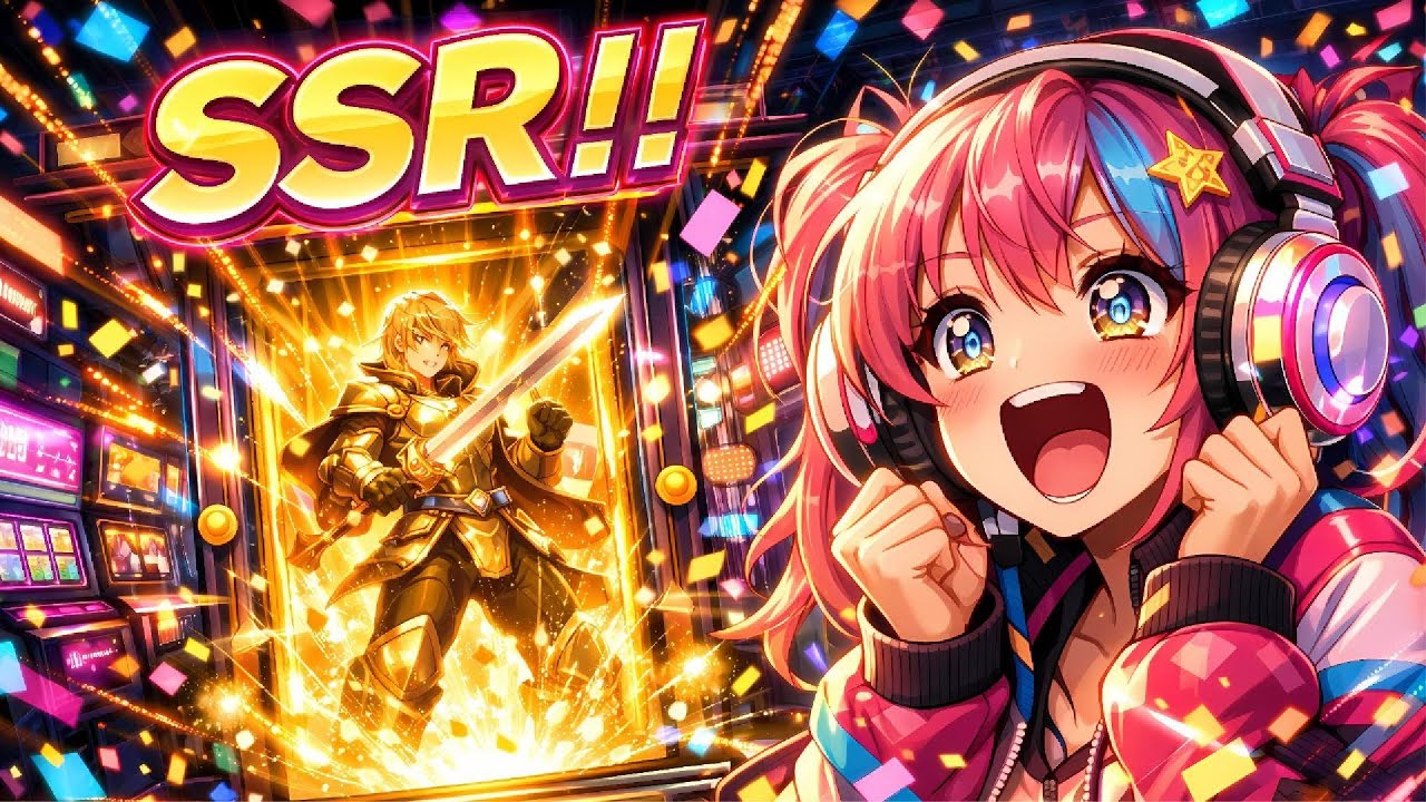 Gacha Luck: SSR Drop (J-Core Happy Hardcore) KawaiiShuriken Universe