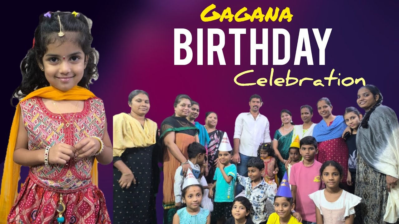 గగన Birthday celebrations 🎂 🎈 🎉 🎁 #decoration #trending #viral #party #birthday #cake