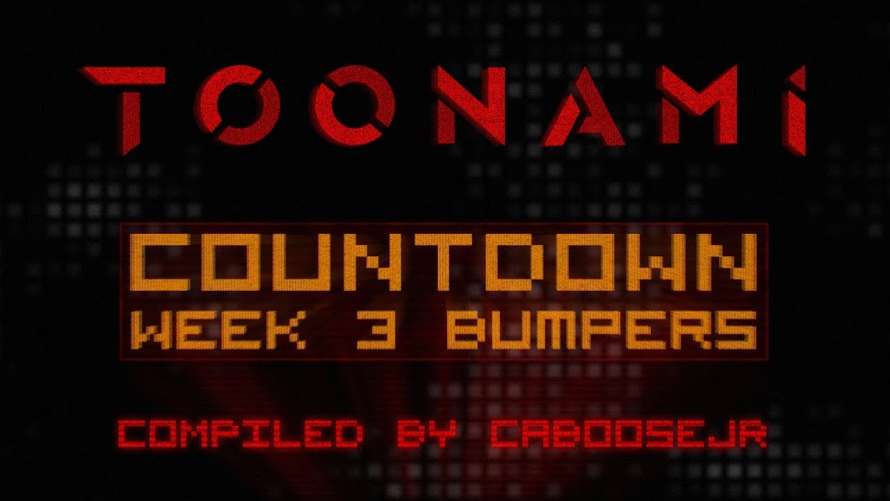 Toonami - Countdown Week 3 Bumpers (HD 1080p)
