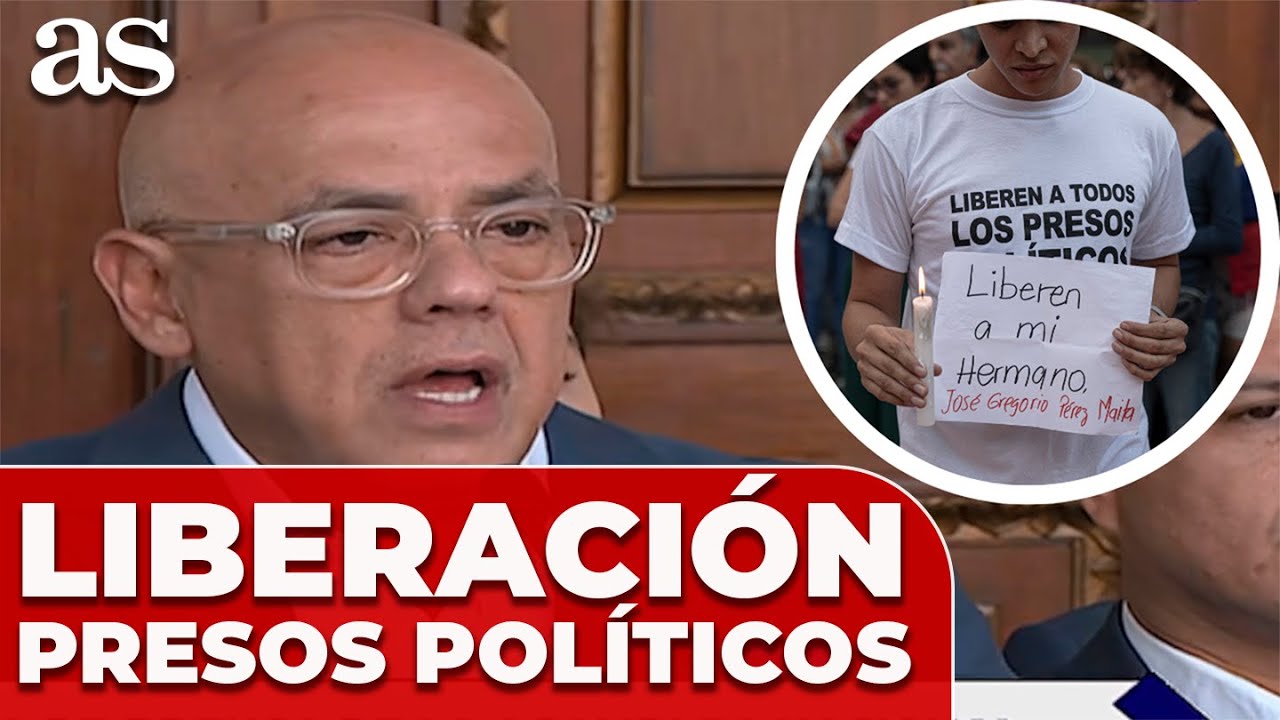 El GOBIERNO de VENEZUELA anuncia una LIBERACIÓN HISTÓRICA de PRESOS POLÍTICOS
