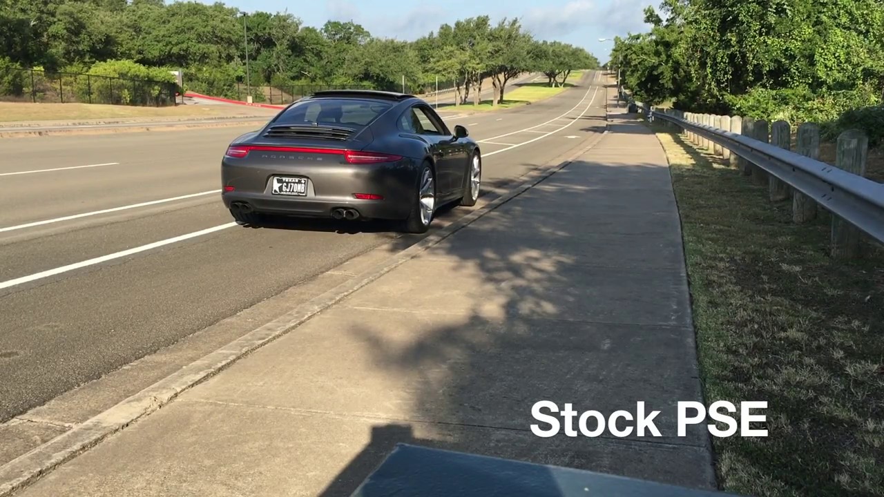 Soul Performance Products Valved Exhaust Comparison - Porsche 991.1