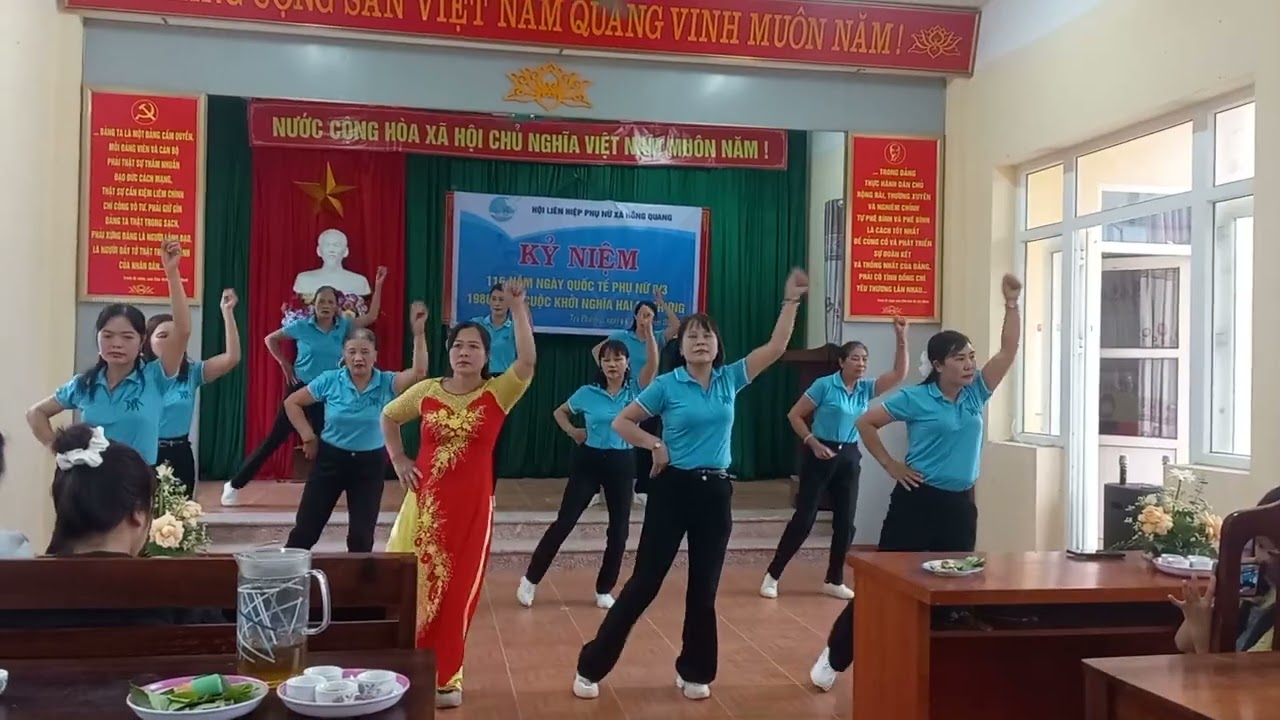 Chiếc gậy trường sơn. Do đội dân vũ Trà Phương 1 biểu diễn. #Mùng8_3_2026