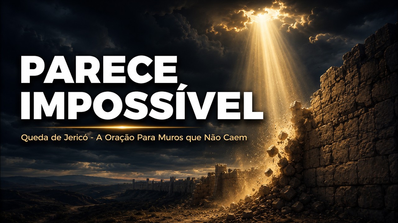 A ORAÇÃO DA VITÓRIA IMPOSSÍVEL | A Queda de Jericó (Louvor Profético)