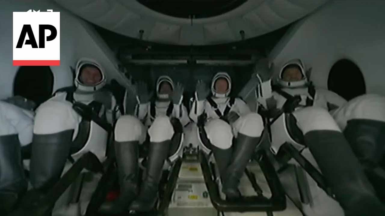 Astronauts from Turkey, Italy and Sweden return to Earth, ending private space station trip