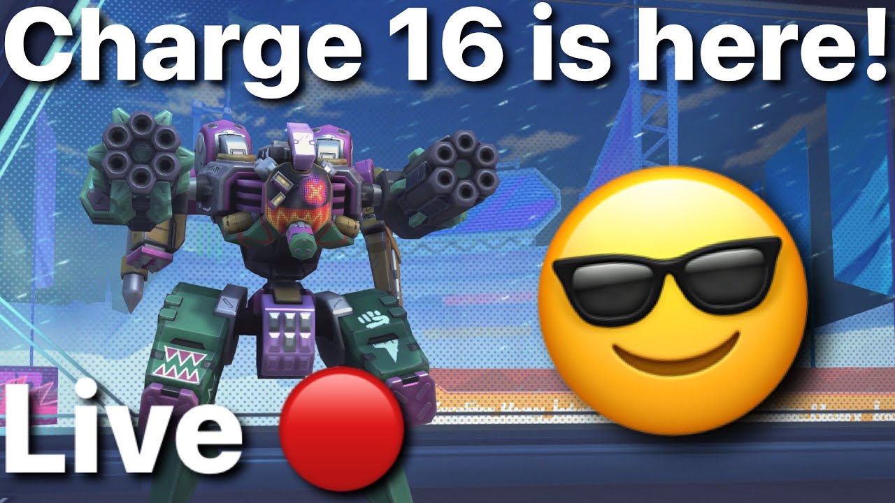 Charge Rocket 16 is here! - Mech Arena Live