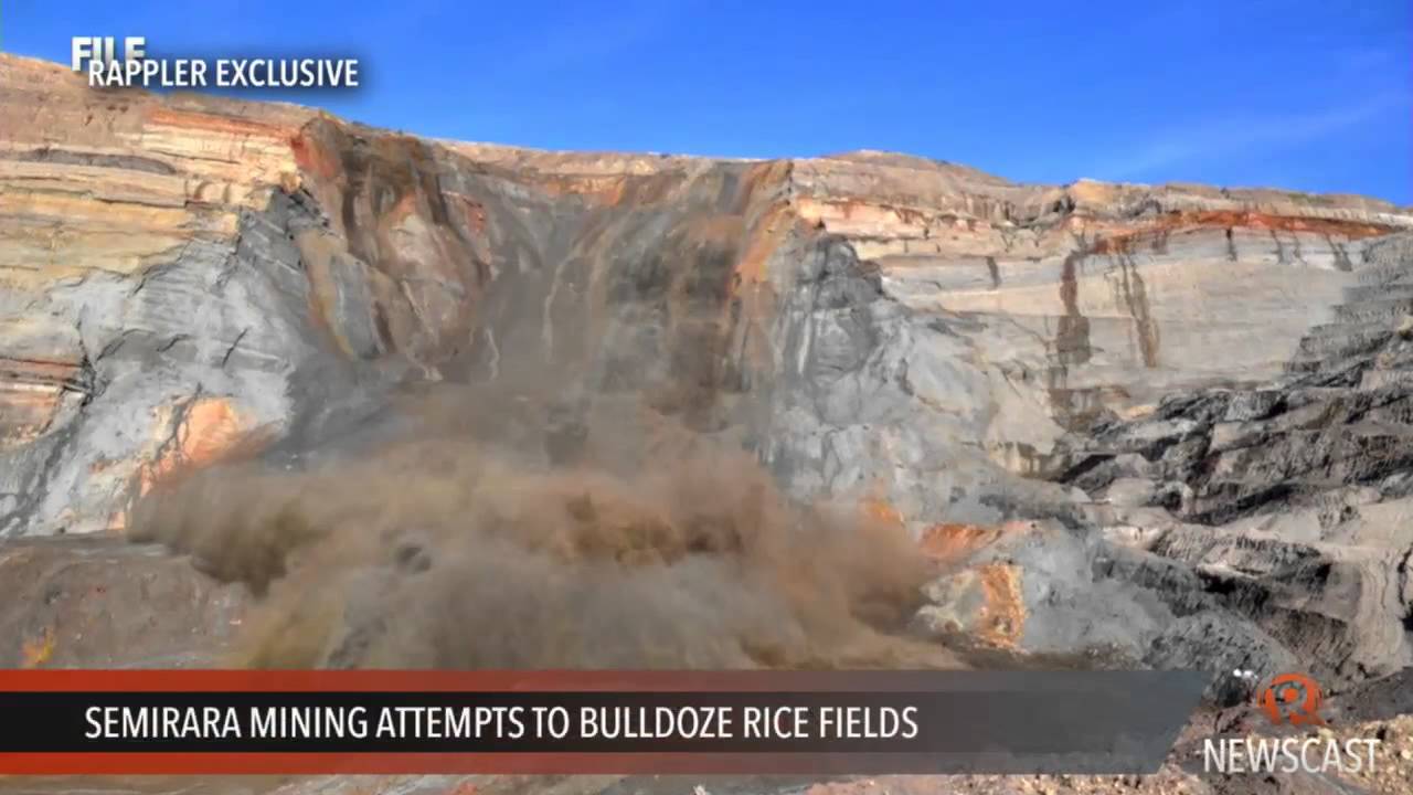 Semirara Mining, mayor threaten to bulldoze rice fields