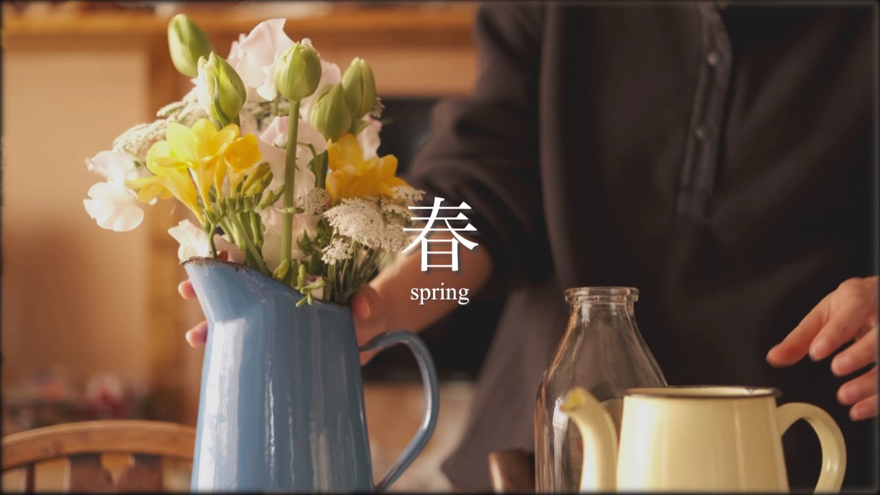 心が整う、春のしつらえ / 花を迎える穏やかな休日 / アンティークを活かした暮らし / Vlog