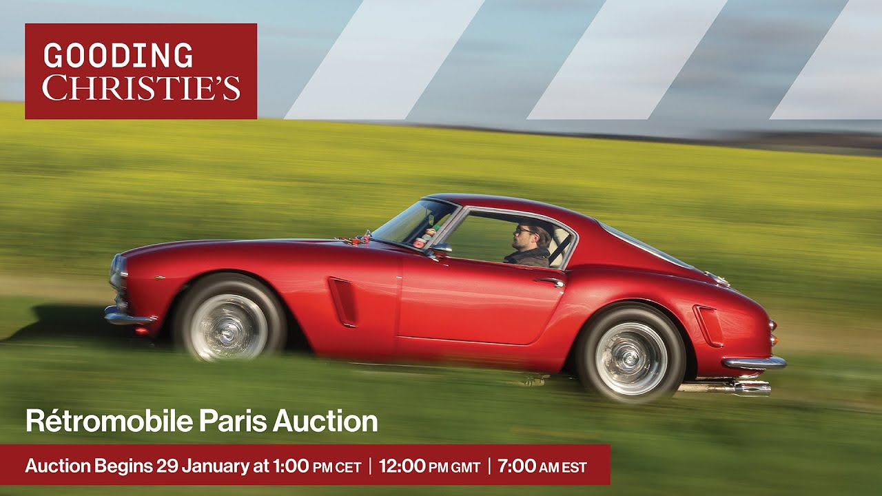 Gooding Christie's | The Rétromobile Paris Auction | Thursday January 29