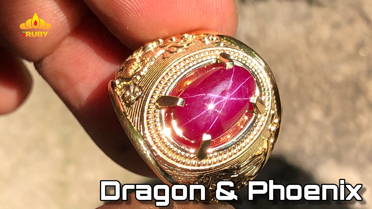Dragon Phoenix Star - Army RING | My Nguyen HCM | IRUBY