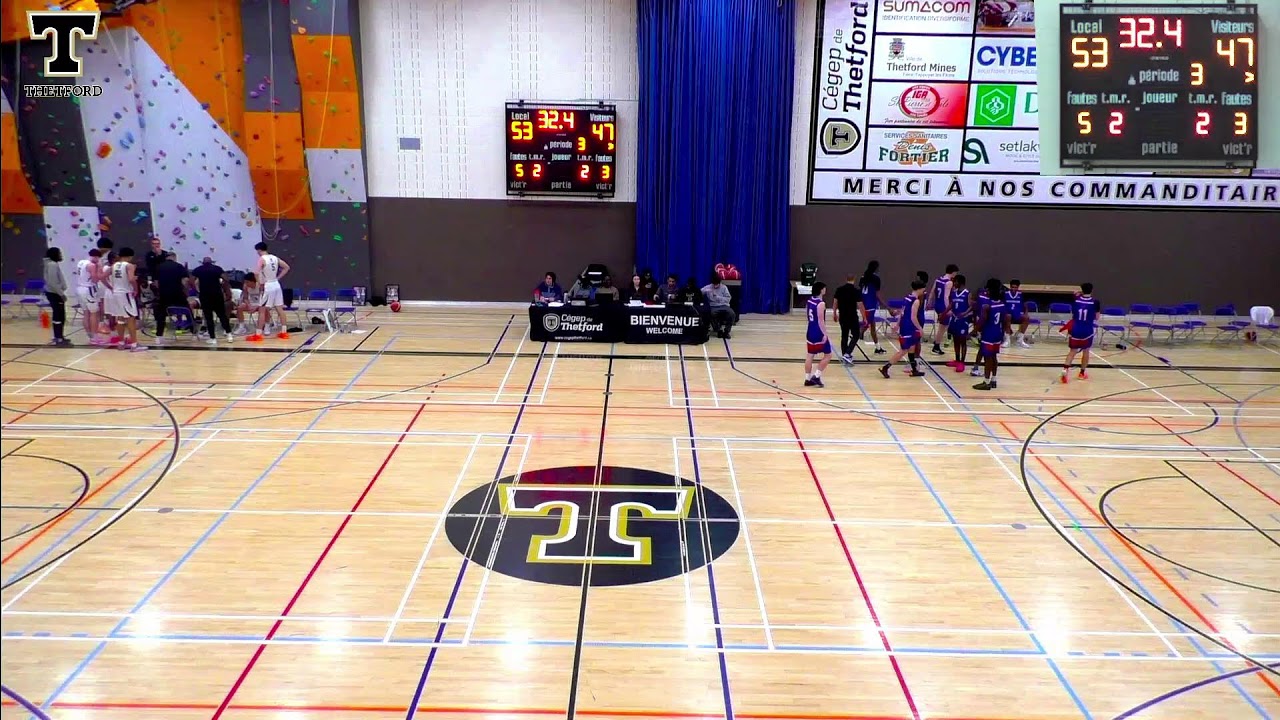 Match des Finissants - Basketball Masculin D1 🏀  Outaouais @ Thetford [2026-02-13]