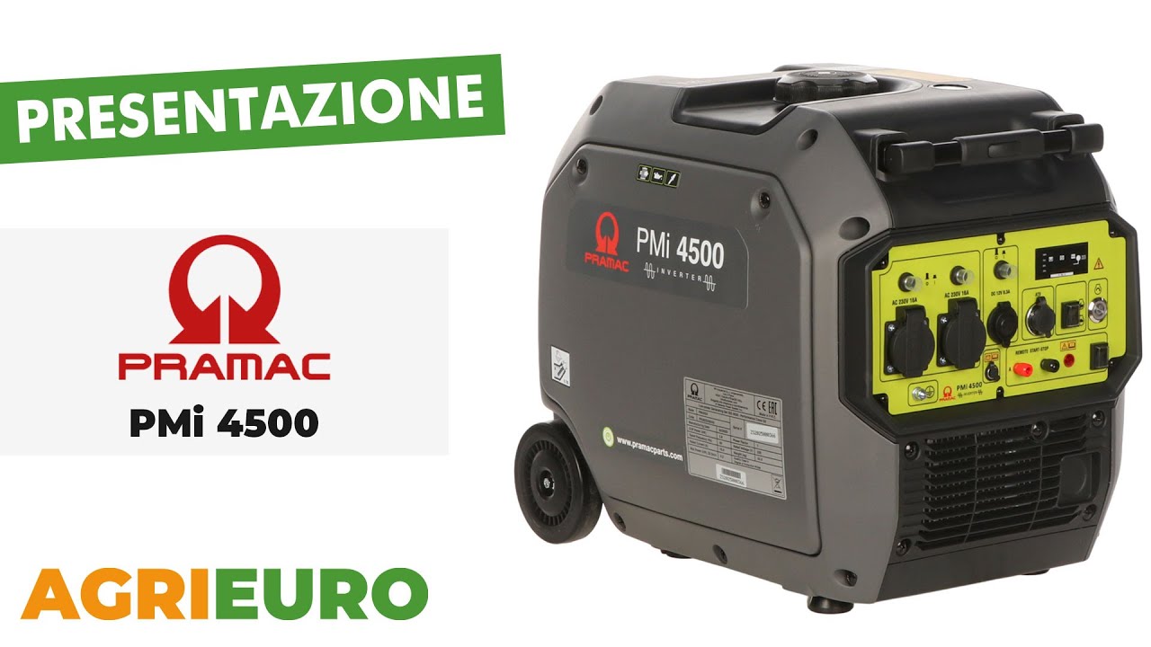 Pramac PMi 4500 - Generatore di corrente ad inverter - Presentazione
