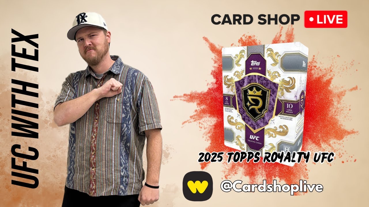 !1 Break - 2025 Topps Royalty UFC with Tex 3.6