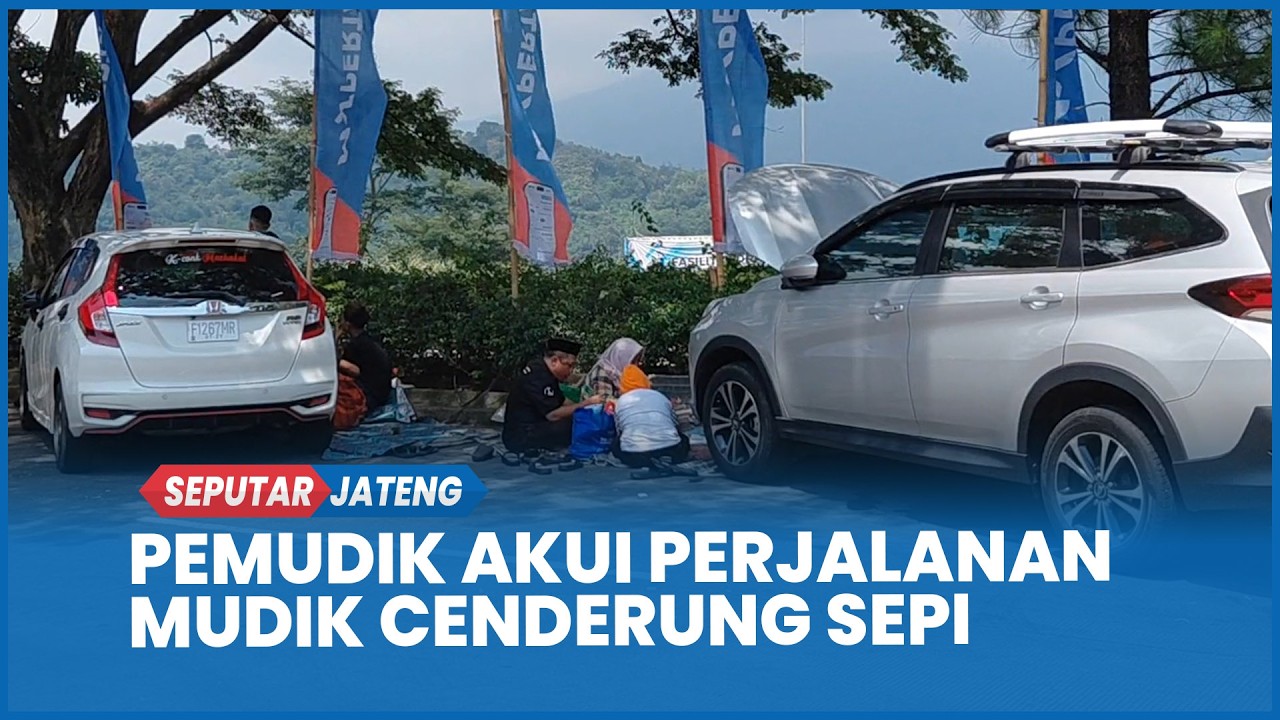 Suasana Terkini Rest Area Ungaran KM 429 Dijadikan Tempat Singgah Pemudik