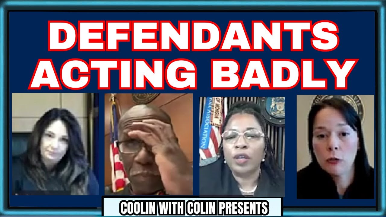 Defendants Acting Badly
