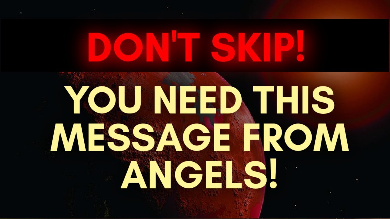 🚨A Serious Warning From Your Angels |  Message From Angels